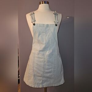 Striped Overall dress